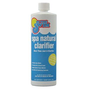 in the swim spa and hot tub natural swimming pool clarifier - 1 quart
