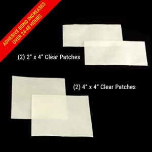 Spa Bond Hot Tub & Pool Leak Seal Patch Kit - Clear Ultra-Adhesive Waterproof Repair Fix for Vinyl, PVC, Acrylic