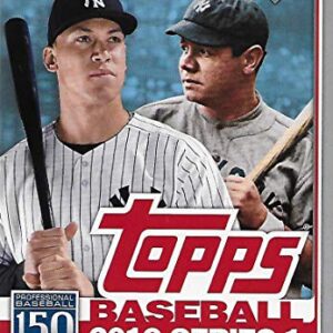 Hanger Box 2019 Topps Baseball Factory Sealed Series One with 67 Cards per Box Possible Autographs Rookies Game Used Relic Cards and More