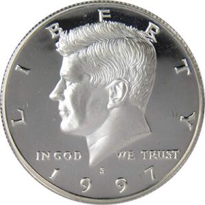 1997 s kennedy half dollar choice proof 90% silver 50c us coin collectible