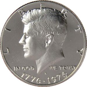 1976 s kennedy bicentennial half dollar choice proof clad 50c us coin