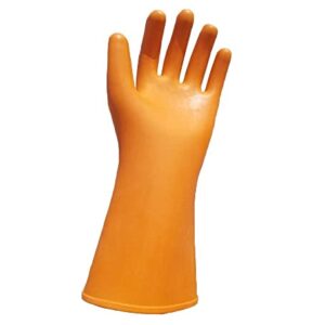 PiPiAnAn Electrical Insulated Lineman Rubber Gloves Class 2 Electrician High Voltage 20KV Safety Protective Work Gloves Insulating for Man Woman