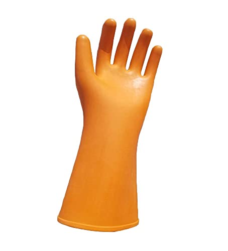 PiPiAnAn Electrical Insulated Lineman Rubber Gloves Class 2 Electrician High Voltage 20KV Safety Protective Work Gloves Insulating for Man Woman