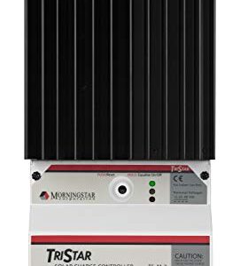 Morningstar Tristar 60A MPPT Solar Charge Controller 12V/24V/48V Batteries, Solar Panel Controller Battery Controller Solar Controller 12V 24V, Lowest Fail Rate MPPT Charge Controller with Display