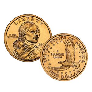 2004 p, d native american (sacagawea/golden) dollar 2 coin set uncirculated