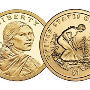 2009 P, D Native American (Sacagawea/Golden) Dollar 2 Coin Set Uncirculated