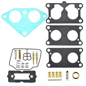 Carb Carburetor Rebuild Repair Kit Replacement for John Deere HPX 4x2 4x4 Gator 2004-2012