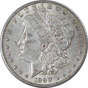 1899 o morgan dollar xf ef extremely fine 90% silver $1 us coin collectible