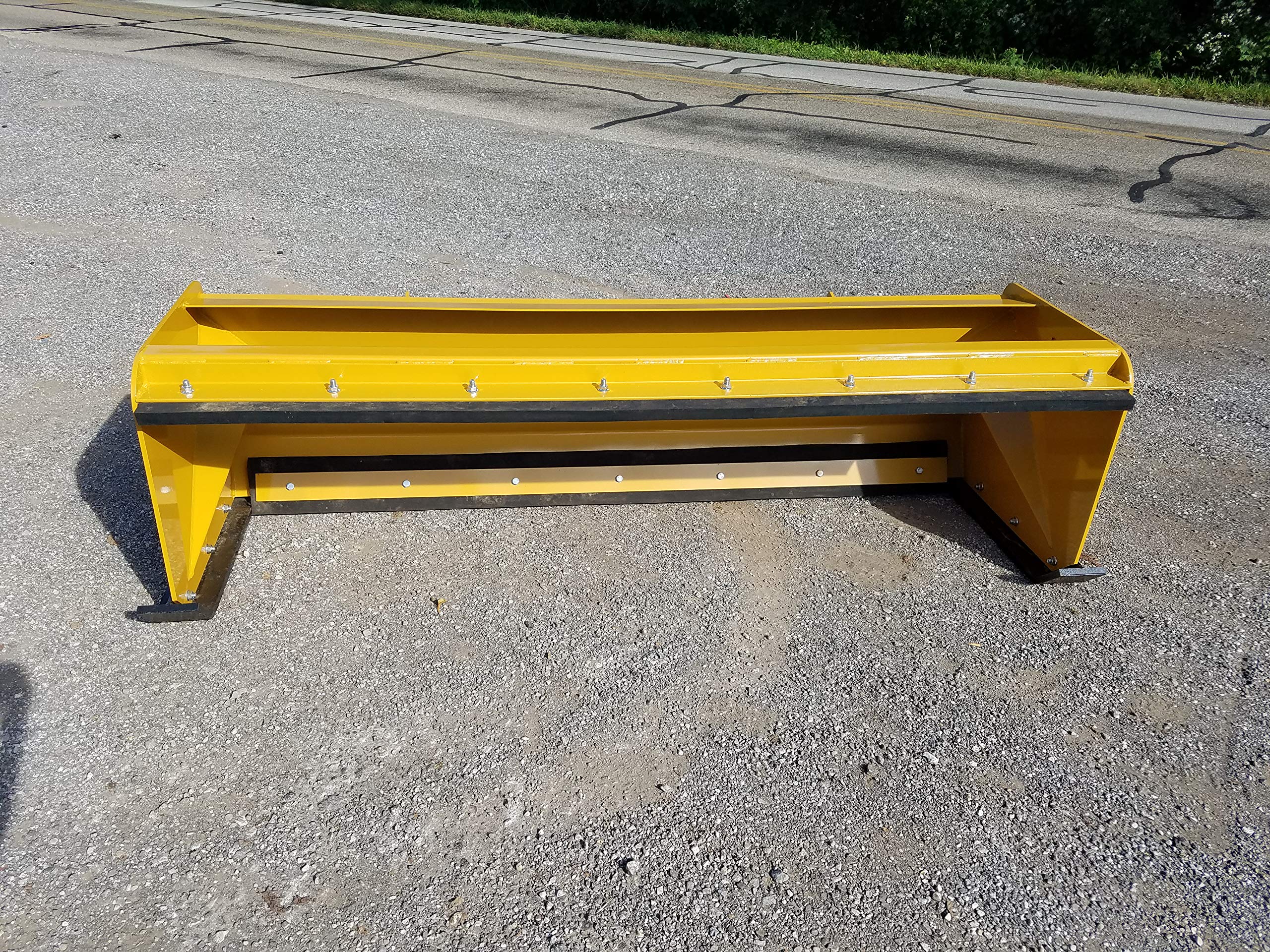 7' XP24 Pullback Skid Steer Snow Pusher