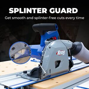 Kreg ACS-SAW Adaptive Cutting System Plunge Saw - Plunge Circular Saw - Cuts Solid Wood & Plywood - Adjustable Track Saw - Carpentry Tools & Accessories