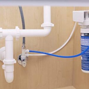 Watts Premier Pure H2O Full Flow, Under Sink Filtration System, 4,000 Gallon High Water Capacity, Reduces 99.2% Lead, White