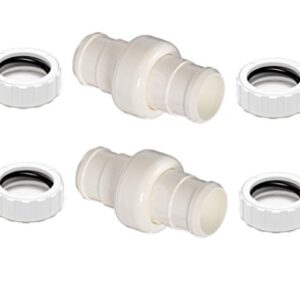 ATIE 360 Pool Cleaner Hose Swivel 9-100-3002 & Hose Nut 9-100-3109 Combo Kit for Zodiac Polaris 360 Pool Cleaner Hose Swivel 9-100-3002 and Hose Nut 9-100-3109 (2 Pack)