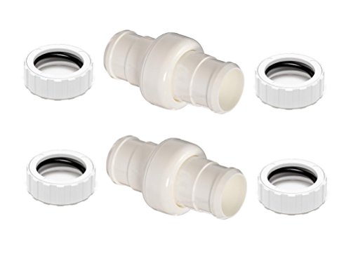 ATIE 360 Pool Cleaner Hose Swivel 9-100-3002 & Hose Nut 9-100-3109 Combo Kit for Zodiac Polaris 360 Pool Cleaner Hose Swivel 9-100-3002 and Hose Nut 9-100-3109 (2 Pack)