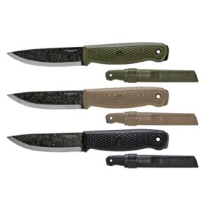 condor terrasaur fixed 4.15 in blade army green poly handle