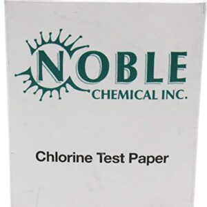 Noble Chemical CM-240 Chlorine Test Paper Dispenser - 10-200ppm