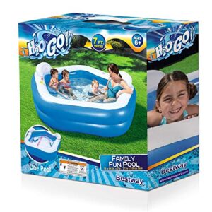 Bestway H2OGO! 7' x 6'9" x 27" Family Fun Pool