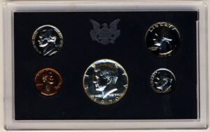 1970 s us proof set original government packaging