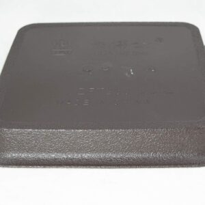 Square Plastic Humidity Tray for Bonsai Tree and Indoor Plants (Inner) 7.25"x 7.25"x 1" - Dark Brown