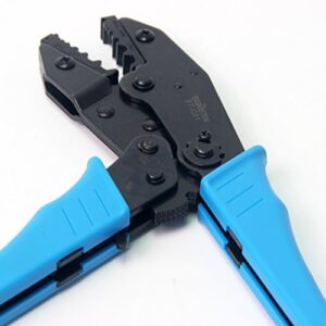 Signstek Coax RF Connector Crimping Tool for RG-58, 59, 62, 8x, 141, 142, LMR195, 200, 240