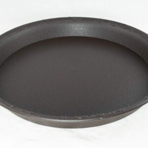 Round Plastic Humidity Tray for Bonsai Tree and Home Garden Plant 12.75"x 12.75"x 1.5" - Dark Brown