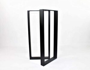 powdercoated tube steel sofa table legs-choose your height and width