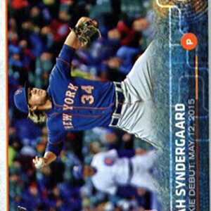 2015 Topps Update #US234 Noah Syndergaard Mets Rookie Debut MLB Baseball Card NM-MT