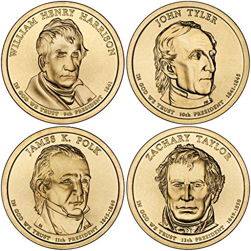 2007 P or D 2020 Presidential Dollars 40 Coin Set in Green Littleton Custom Coin Folder Uncirculated