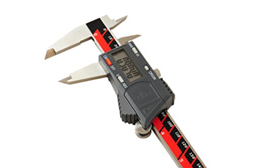 Aventor 0-6"/0-150mm Absolute DPS Digital Caliper IP54 Protection, Resolution 0.0005"/0.01mm 303-1551 S]