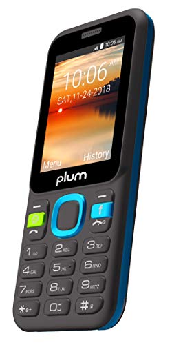 Plum 3G GSM Unlocked Cell Phone with Whatsapp Facebook Dedicated Keys ATT TMobile