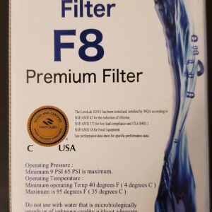 Enagic F8 High Grade Water Filter for Leveluk K-8 Oxidizing Machine KANGEN8