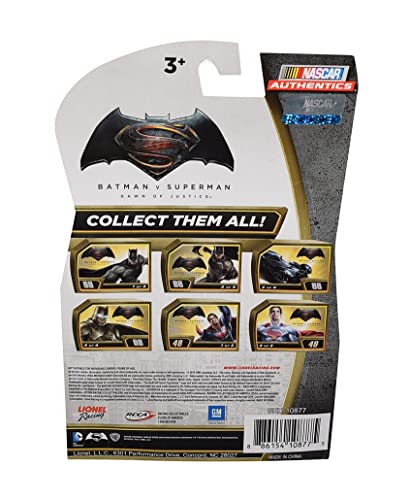 AUTOGRAPHED 2016 Dale Earnhardt Jr. #88 Nationwide Racing BATMAN VS. SUPERMAN CAR (Hendrick) NASCAR Authentics Signed Lionel 1/64 Scale Diecast with COA