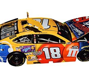 AUTOGRAPHED 2021 Kyle Busch #18 M&Ms Messages Awesome Car (Joe Gibbs Racing) NASCAR Cup Series Signed Lionel 1/24 Scale NASCAR Diecast Car with COA (#497 of only 925 produced)