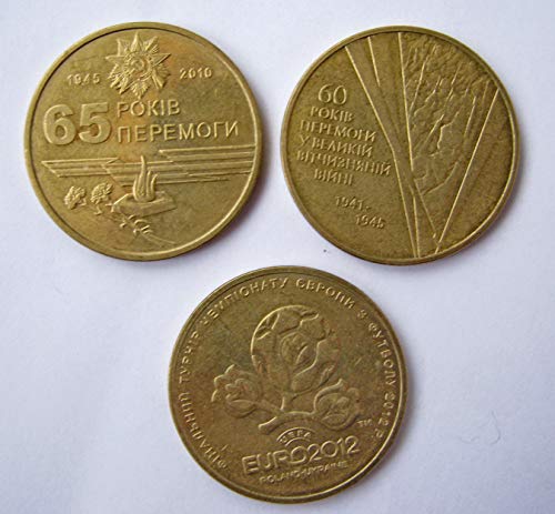 UA 2005 Set of Ukrainian Commemorative Coins (hryvnia) VF20