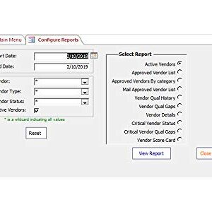 SBS Vendor Management