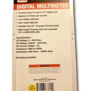 7 Function Digital Multimeter