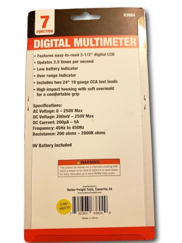 7 Function Digital Multimeter