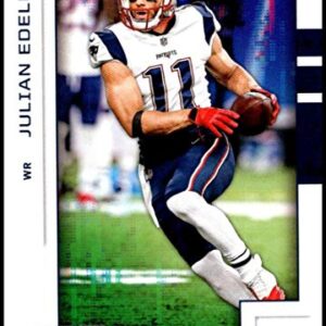 2018 Rookies and Stars Football #21 Julian Edelman New England Patriots Official NFL Trading Card Produced by Panini