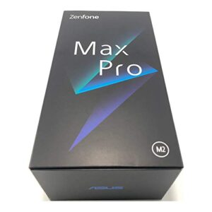 ASUS ZenFone Max Pro (M2) (ZB631KL) 4GB / 128GB 6.3-inches LTE Dual SIM Factory Unlocked - International Stock No Warranty (Cosmic Titanium)