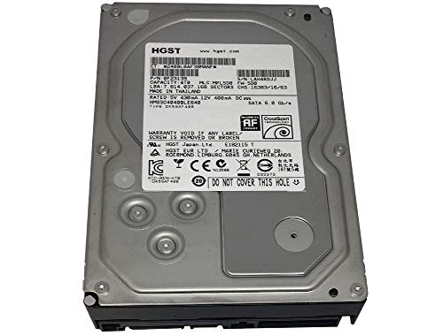 HGST MegaScale DC 4000.B HMS5C4040BLE640 4TB Coolspin 64MB Cache SATA III 6.0Gb/s 3.5in Enterprise Hard Drive (Server, RAID, NAS, PC/Mac, CCTV DVR)- w/5 Year Warranty (Renewed)