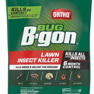 Ortho Bug B Gon Insect Killer for Lawns3. - Kills Ants, Fleas, Ticks, Chinch Bugs, Mole Crickets and Cutworms - Use on Lawns, Ornamentals and Home Perimeter, 10 LB