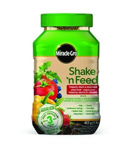 453g shake n feed flowering fruits and vegetables plant fertilizer