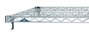 metro a1436nc super erecta super adjustable industrial wire shelving, chrome, 14" x 36", pack of 4