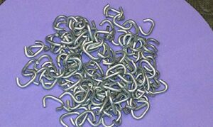 montree shop #100-3/8" hog rings/tag hooks/trapping supplies/trapping/trap tags/copper tags