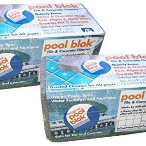 US Pumice, Pool Cleaning Blok, PB-12, Pumie PoolStone, Pumice Stone for Pools & Spa Tile, Grout & Concrete Cleaning (2)