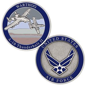 u.s. air force a-10 thunderbolt ii challenge coin