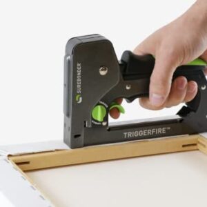 Surebonder TRIGGERFIRE Staple Gun - Tool Only (5625), Black, Green