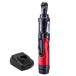 acdelco arw1210-2p g12 series 12v cordless li-ion ¼” 45 ft-lbs. brushless ratchet wrench tool kit