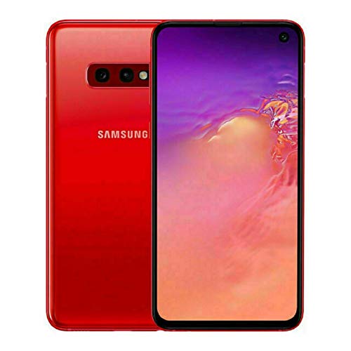 Samsung Galaxy S10e Factory Unlocked Android Cell Phone | US Version | 128GB of Storage | Fingerprint ID and Facial Recognition | Long-Lasting Battery | Flamingo Pink