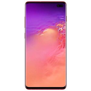 Samsung Galaxy S10e Factory Unlocked Android Cell Phone | US Version | 128GB of Storage | Fingerprint ID and Facial Recognition | Long-Lasting Battery | Flamingo Pink