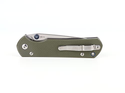 LAND Knives 910 911 912 913 Pocket Folding Knife 12C27 Sandvik Blade Portable Survival Fishing EDC Tool (911)